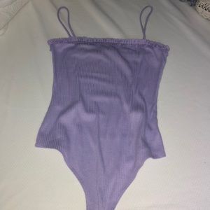 Purple/lilac bodysuit